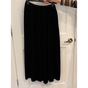 Armani wide-leg black pants. Size 12.